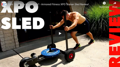 Best Push Sled for a Home Gym? - Armored Fitness XPO Trainer Sled Review by Garage Gym Reviews