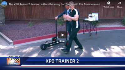 The XPO Trainer 2 Review on Good Morning San Diego with The Muscleman of Technology