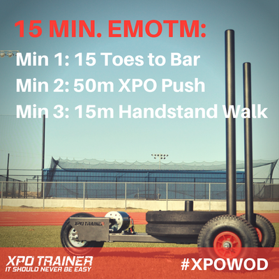 Armored Fitness - XPOWOD: Toes to Bar and Handstand Walks!